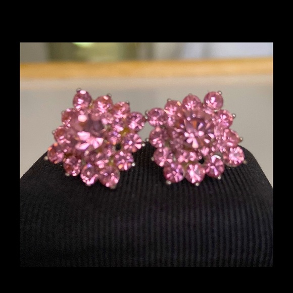 Pink Gemstone earrings - SPARKLE ✨💖 - Picture 4 of 4